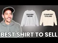 Best Print on Demand Sweatshirt To Sell Gildan 18000 vs Comfort Colors