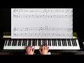 Brahms - Lullaby - Easy Piano Tutorial (Guten Abend, gute Nacht)