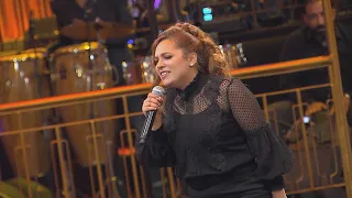 رحمة احمد ت بدع في الغناء على المسرح  سهرانين دندنها