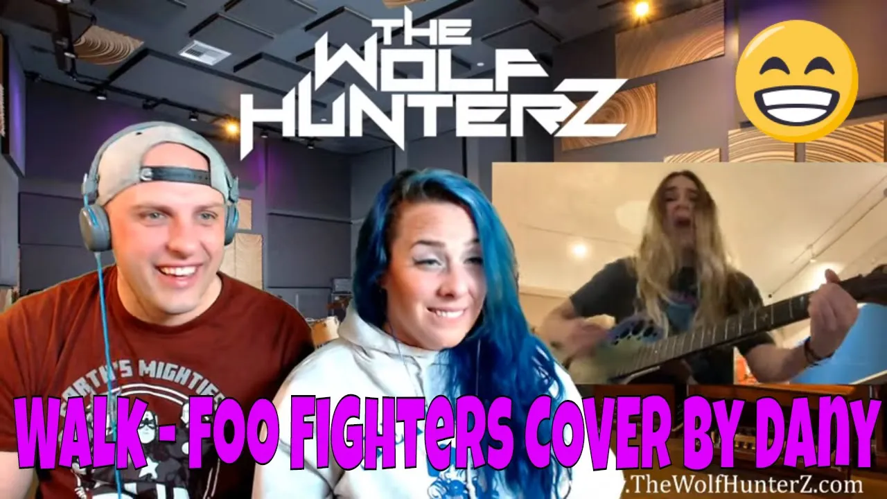 The Warning - Walk - Foo Fighters COVER by Dany | THE WOLF HUNTERZ Reactions