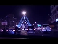 Lagu driving through Dubai at night