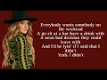 Lainey Wilson - Weak-End (Lyrics)