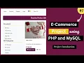 E-Commerce Website Project Using PHP MySQL Admin User Panel Payment Gateway Project Intro - 1