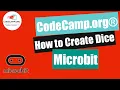 How to create Dice in Microbit