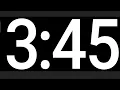 3 Minute 45 second Timer