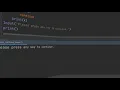 Python 019 - Using PASS CONTINUE and BREAK