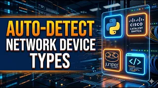 How to AUTO-DETECT Network Device Types using NETMIKO Python Tutorial
