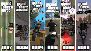 Flying Off Motorcycles at High Speed: ALL GTA Games Ragdoll Evolution (1997-2026)