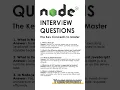 Top 10 Node js Interview Questions Answers - Part 1 NodeJS Basics Explained