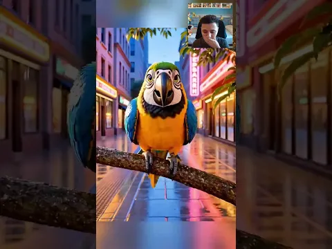 Zoey quería una mascota... y salió volando 🦜😳