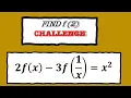 A Challenging Function Notation Question - Pre-Calculus