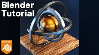 Spinning Rings - Satisfying Looping Animation Blender Tutorial