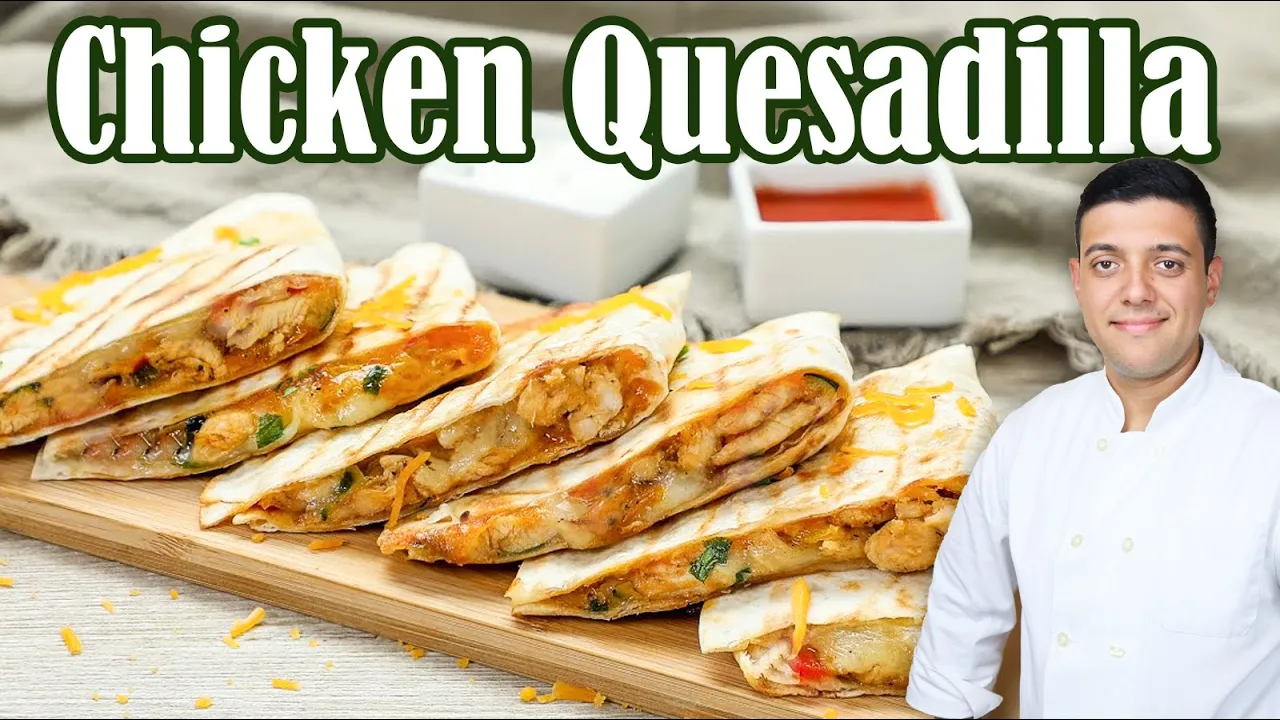 How to Make Easy Chicken Quesadilla Recipe