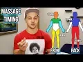 Massage Timing for a 1 Hour Full Body Session