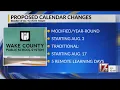 Wake County Board of Education to address proposed calendar changes