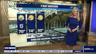 Mild weekend before temperatures reach 90s late next week Q13 FOX Seattle