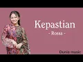 Download Lagu Kepastian - Rossa || lirik lagu ~