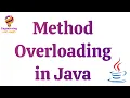 Method Overloading in Java with Examples Complie Time Polymorphism Static Polymorphyism
