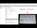 Serial Communication with Modbus RTU Protocol