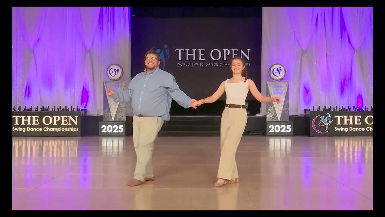 Hunter Matthews and Abigail Hodges - Strictly Shag - Juniors Finalist - The Open 2025