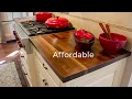 Wood Countertops Island Tops - Butcher Block and Plank Style