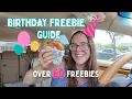 60 Birt ay Freebies You Can Get in 2025 Starbucks Taco Bell More