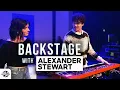 BOTTLE FLIPS JIMMY FALLON AND BFF HANDSHAKES Backstage with Alexander Stewart