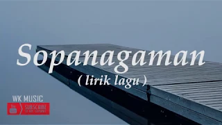 Download SOPANAGAMAN - Lagu Batak  ( Lirik ) MP3