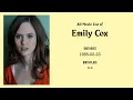 Emily Cox Movies list Emily Cox Filmography of Emily Cox