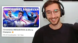 14x que JOGADORES BRASILEIROS destruíram na CHAMPIONS LEAGUE!🇧🇷