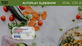 Animated Autoplay Slideshow using CSS and JavaScript