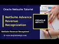 NetSuite Advance Revenue Recognization Oracle NetSuite ARM NetSuite Revenue Management BISP