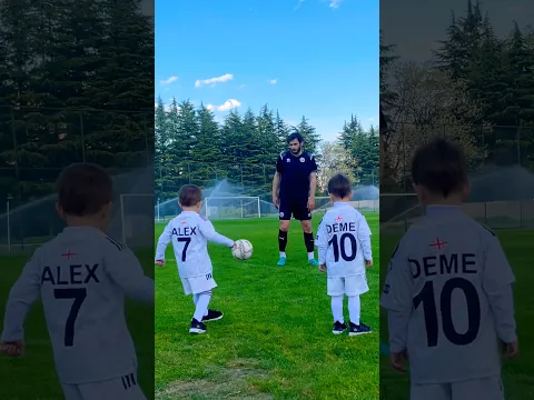 They Were Just 2...  Look at Them Now⚽️🤩 #football  #twins #Wonderkids #unstoppable