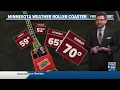 Stacy and Dion ride the Minnesota Weather Roller Coaster