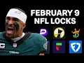 34-0 NFL PRIZEPICKS Today Super Bowl LIX 25 FREE NFL Best Bets and Player Props