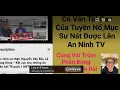 Lagu CỐ VẤN TỐI CAO CỦA TUYỀN NỔ ANDREW LÊ LÊN AN NINH TV CÙNG \