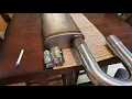 The best exhaust pipe muffler clamps I have found - lap joint step style clamp