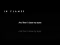 In Flames - The Quiet Place [Lyrics in Video]
