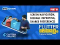 Part 10 Screen Navigation Package Importing Shared Preferences Flutter Malayalam Tutorial