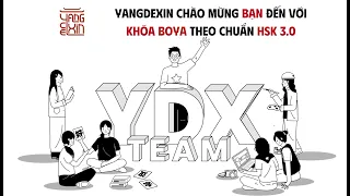 KHOÁ HỌC YANGDEXIN theo HSK 3.0 - Một khoá học với vô cùng nhiều tâm huyết từ Yangdexin Team