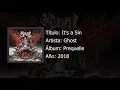 Ghost -  It's a Sin  (Prequelle)