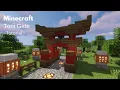 Minecraft How to Build a Simple Torii Gate Japanese Torii Gate Tutorial