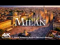 4K MILAN Milano Drone 1 Hour Aerial of Milano Lombardia Italy Italia 2025