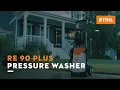 RE 90 PLUS Electric STIHL Pressure Washer Features and Benefits