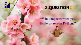 Divide by ZERO in Python Watch What Happens
