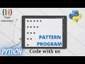 Inverted Half Pyramid Pattern in Python Python for Beginners Code Generator CG