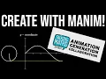 Circle and Sine Wave Manim Build Talking Maths in Public Animation Generation Collaboration