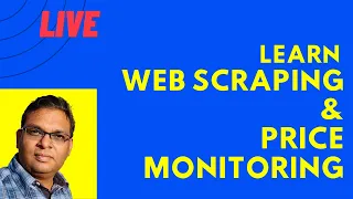 Build a Monitor with Python Scrapy LIVE