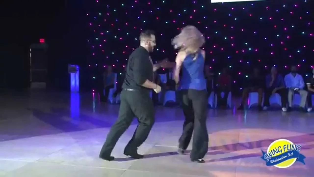 Swing Fling 2015 All Star Jack & Jill   Frank Blakemore & Kay Newhouse