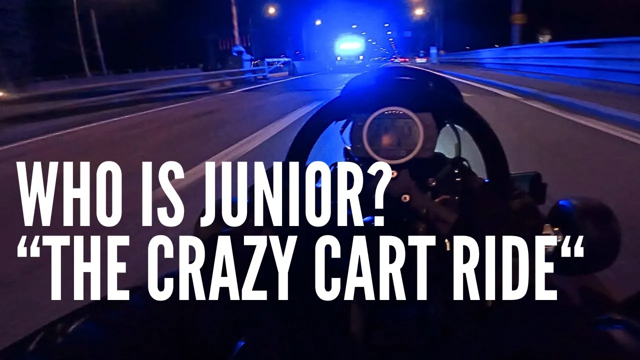 GHOST RIDER | WHO IS JUNIOR? "THE CRAZY CART RIDE"